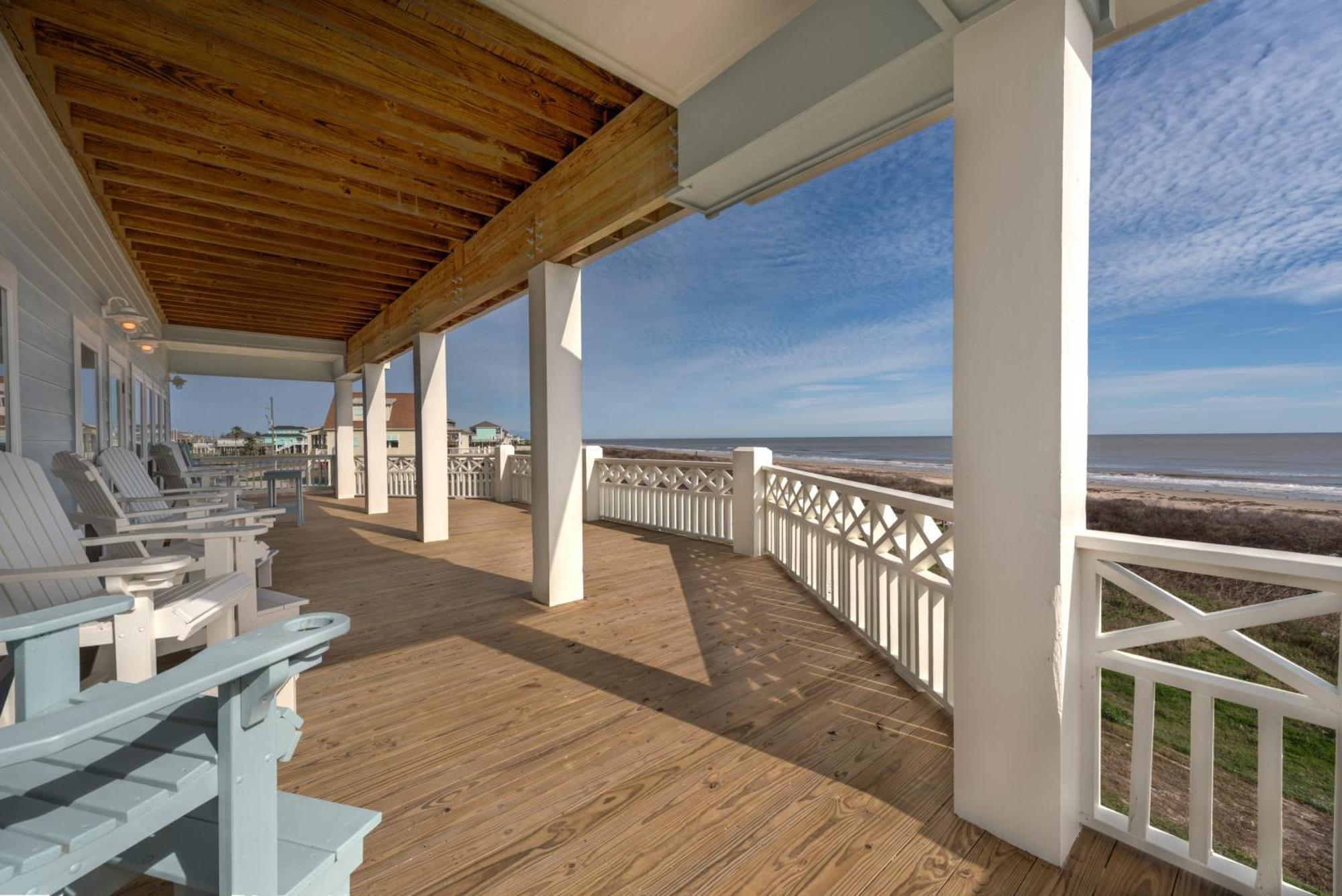 Sea It All Beachfront 4Br! Panoramic Views, Bar & Large Decks Villa Crystal Beach Luaran gambar